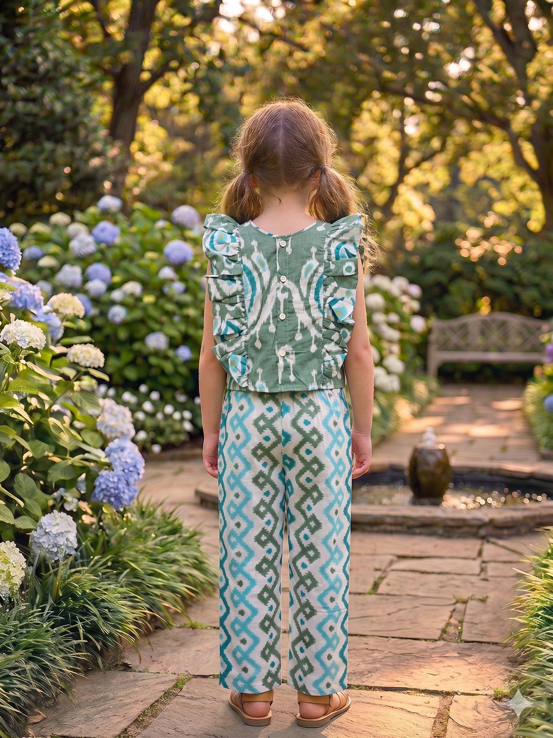 Sage & Sea Ikat Co-ord