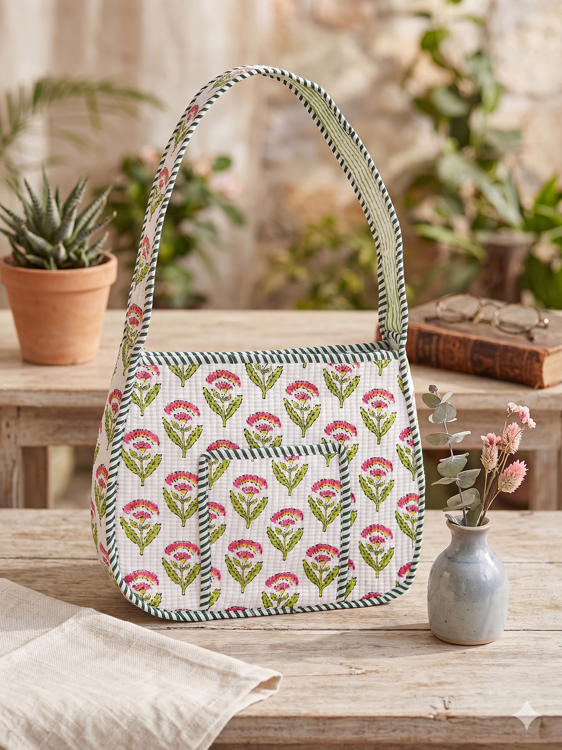 Pink Carnation Bloom Sling
