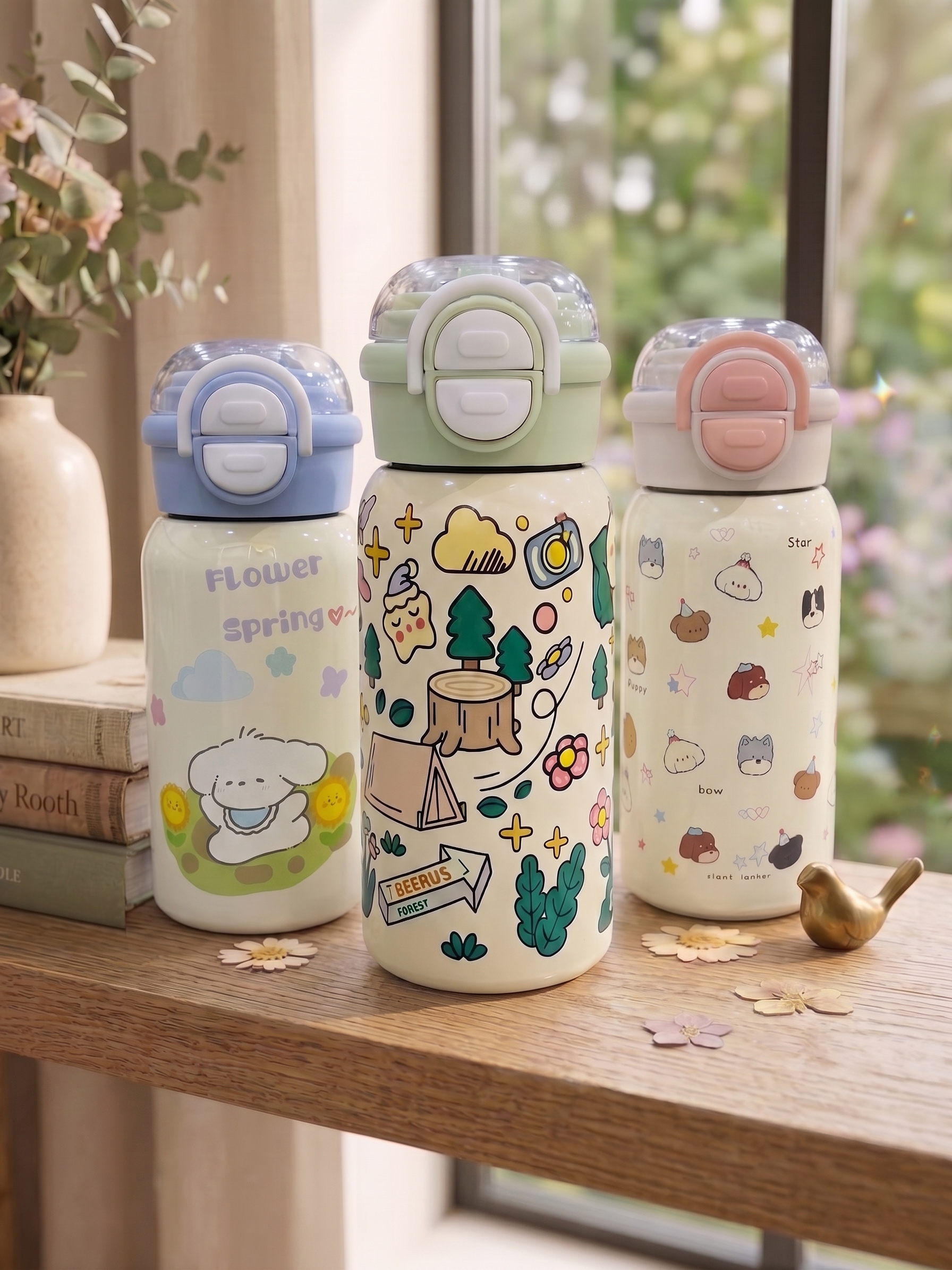 The Whimsical Trio Bottle