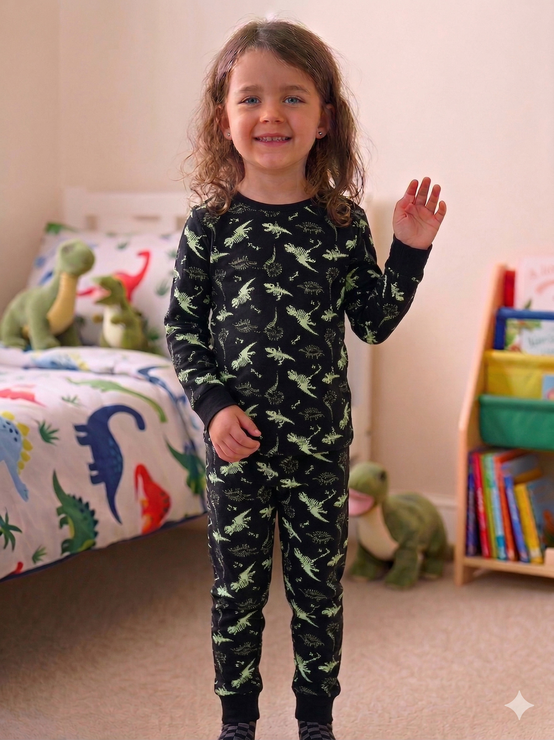 Dino-Glow Pyjama Set