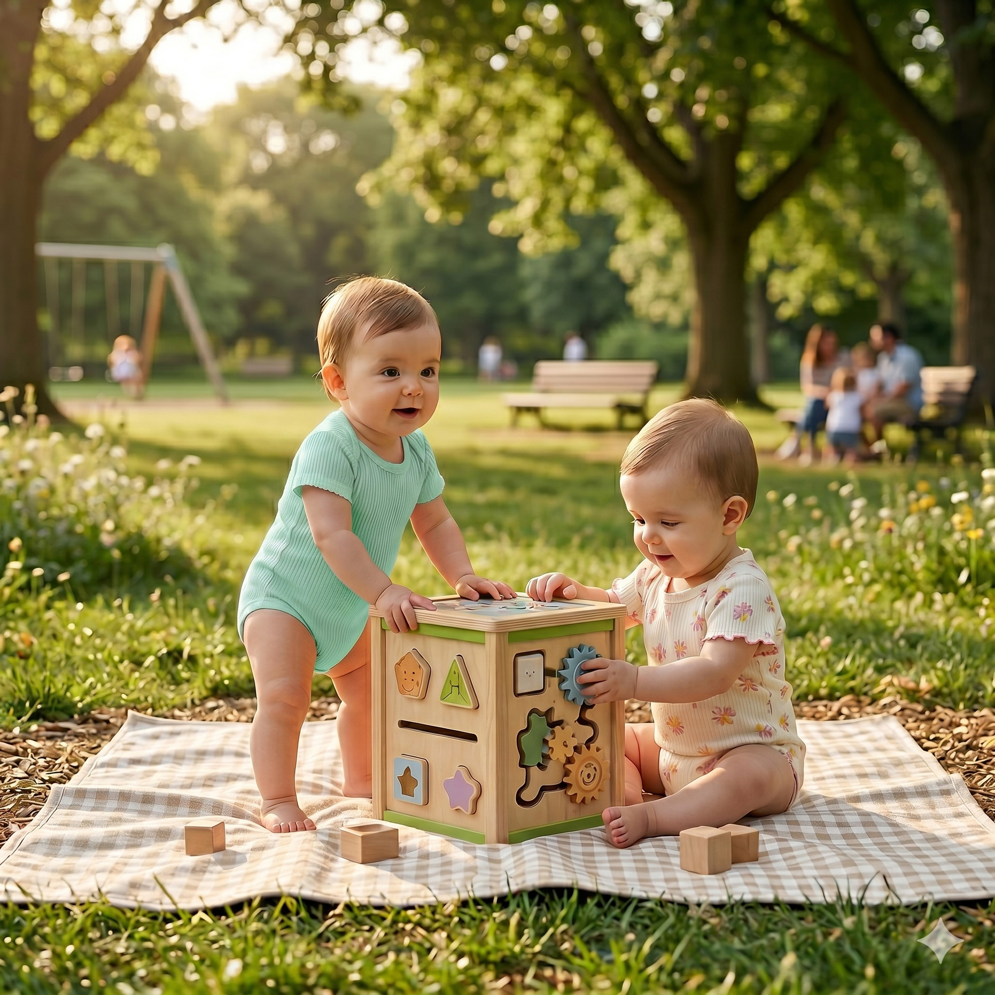 Summer Breeze Ribbed Rompers(Pack of 2)