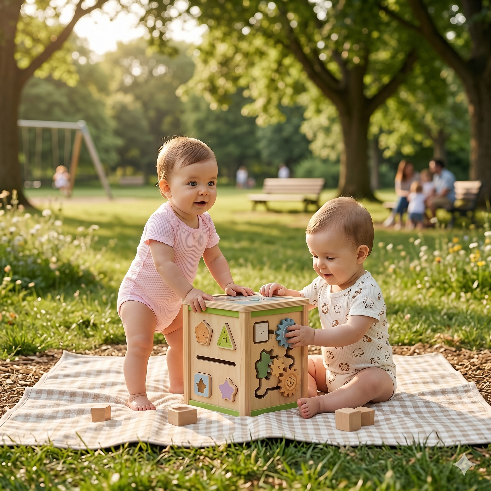 Summer Breeze Ribbed Rompers(Pack of 2)