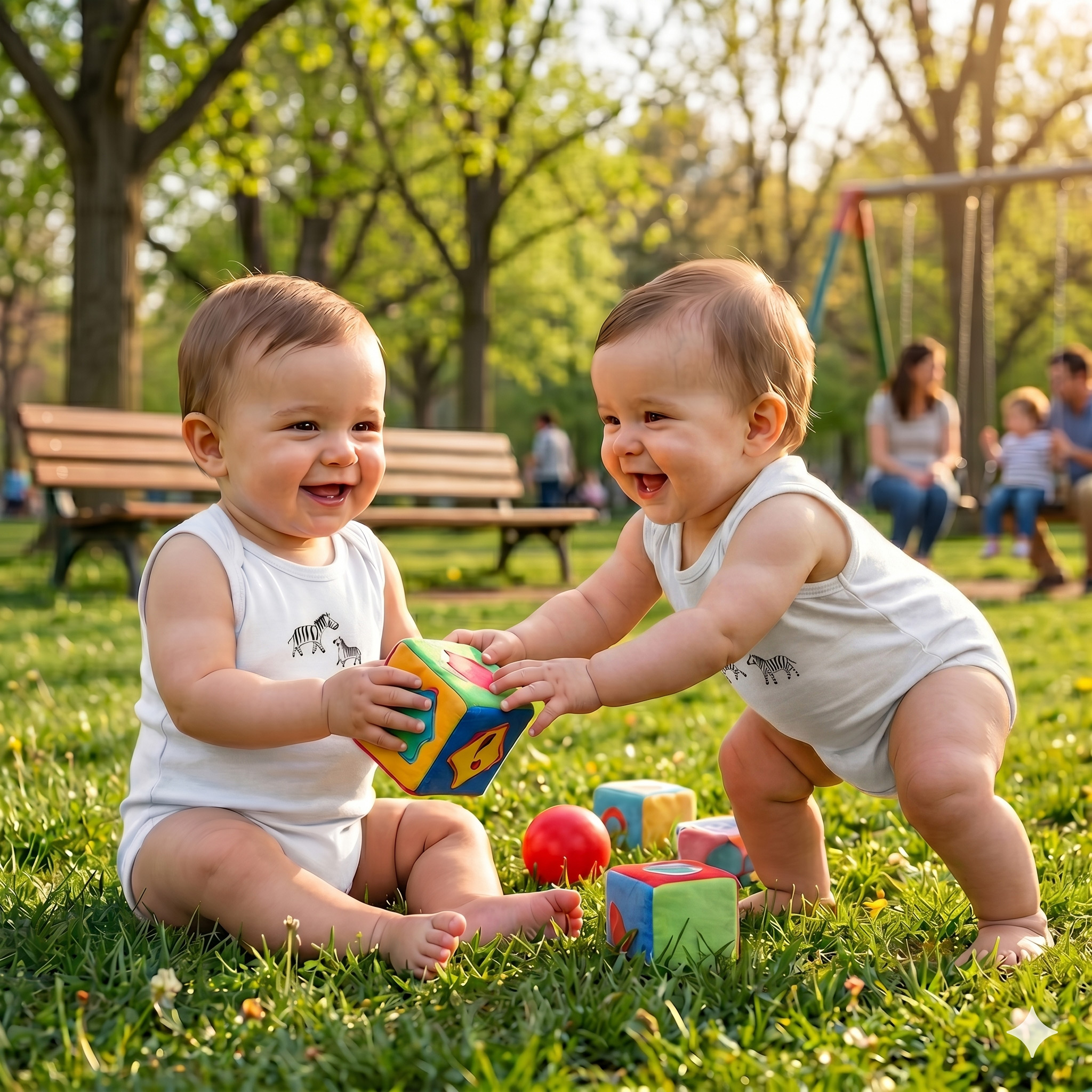 Summer Breeze Rompers(Pack of 2)